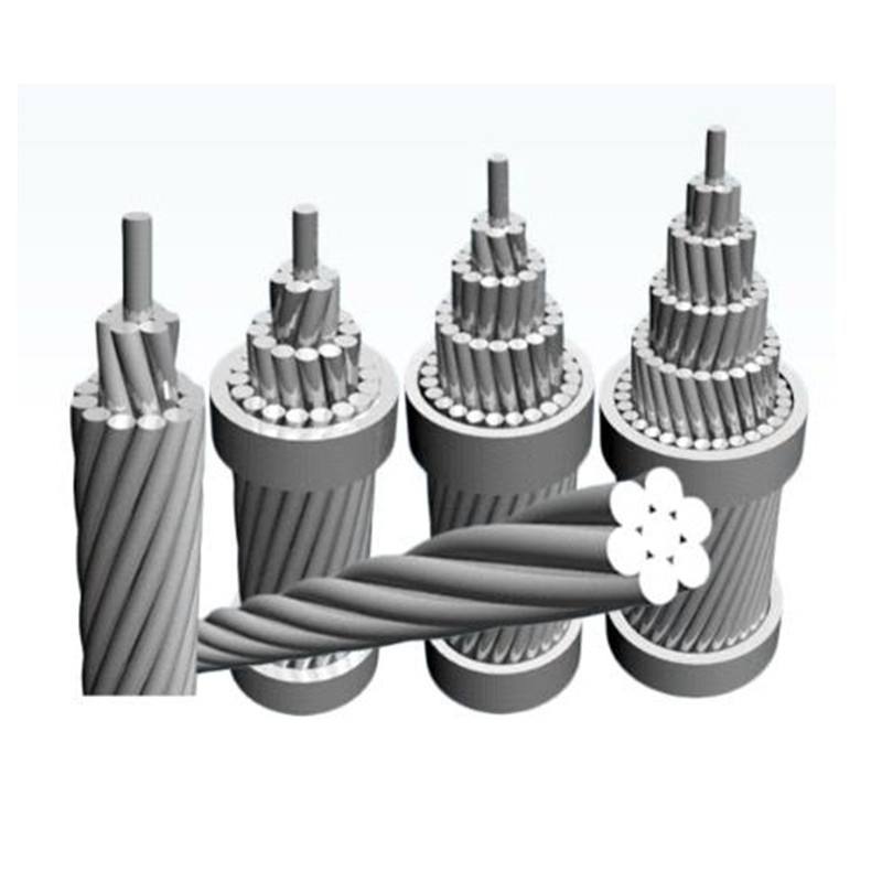 Conductă de armare armată din oțel Cablu de aluminiu ACSR IEC61089, ASTM B-232, BS215